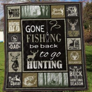 Hunting Quilt Blanket Ver 2  Quilt